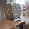Décoration dé géant en métal