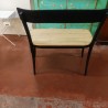 Chaises transformées en 1 petit banc