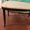 Chaises transformées en 1 petit banc